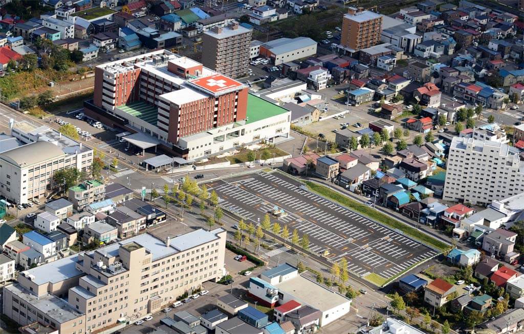市立小樽病院解体・駐車場整備工事